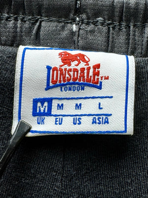 Lonsdale® Waist: 30" to 32" | Black | Sports Trousers | Polyester | 3027 - Genuine Maal