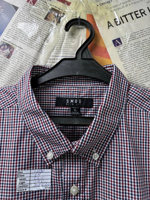 SMOG® Large | Chest: 24" | Multicolor Check | Shirt | 3334 - Genuine Maal