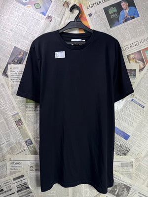 Topman® Small | Chest: 20.5" | Black | T-Shirt | Cotton | 3356 - Genuine Maal