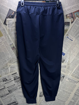 New Sports® Waist: 36" to 38" | Blue | Gym Trousers | Poly - Spandex | 3016 - Genuine Maal
