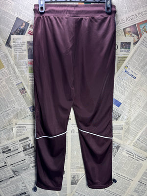 Illusive® Waist: 30" to 32" | Red | Sports Trousers | Polyester | 3012 - Genuine Maal
