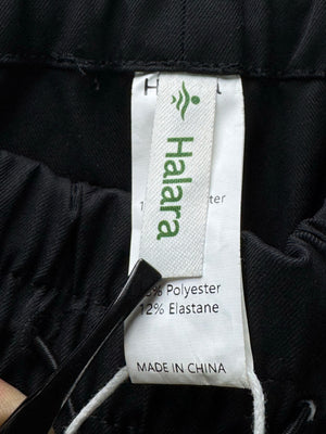 Halara® Waist: 30" to 32" | Black | Sports Trousers | Polyester | 3022 - Genuine Maal