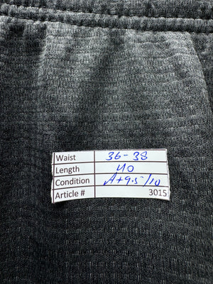 N*ke® Waist: 36" to 38" | Grey | Sports Trousers | Polyester | 3015 - Genuine Maal