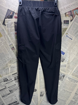 KWD® Waist: 28" to 30" | Black | Gym Trousers | Poly - Elastane | 3009 - Genuine Maal