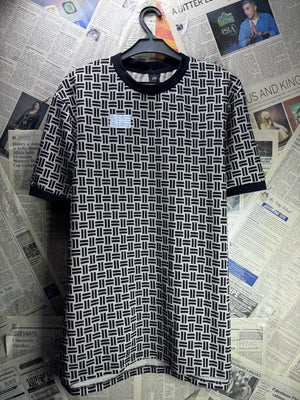 River Island® Small | Chest: 20" | Black | T-Shirt | Poly - Elastane | 4698 - Genuine Maal