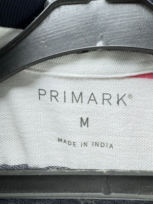 Primark® Small | Chest: 20.5" | Stripes | Polo Shirt | Cotton | 4893 - Genuine Maal