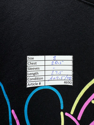 Disney® Small | Chest: 20.5" | Black | T-Shirt | Cotton | 4690 - Genuine Maal