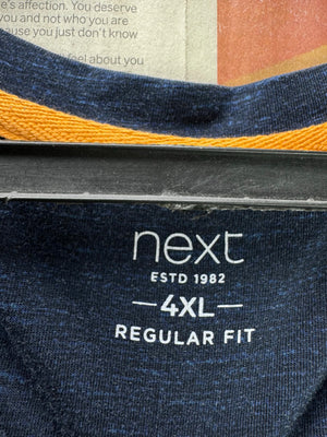 Next® XXXL | Chest: 29" | Blue | T-Shirt | Cotton | 4691 - Genuine Maal