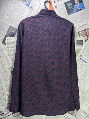 Nickel & Iron® Medium | Chest: 22.5" | Burgundy | Shirt | Poly - Spandex | 3745 - Genuine Maal
