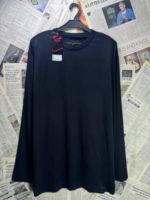 Najim® Medium | Chest: 21.5" | Black | Sports Shirt | Poly | 3744 - Genuine Maal