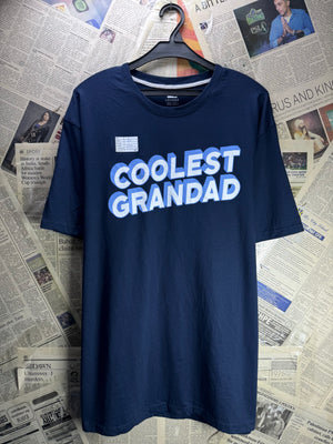 F&F® Large | Chest: 24" | Blue | T-Shirt | Poly - Cotton | 4877 - Genuine Maal