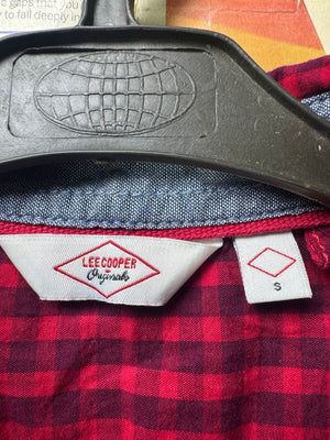 Lee Cooper® Small | Chest: 20.5" | Red Check | Shirt | 3525 - Genuine Maal