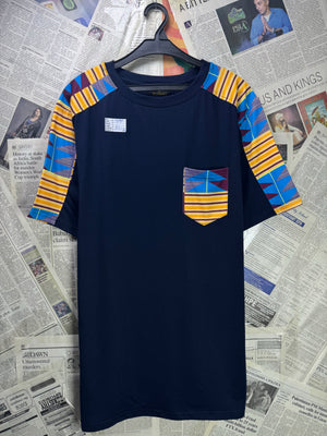 D'yanu® Medium | Chest: 21.5" | Blue | T-Shirt | Poly - Spandex | 3528 - Genuine Maal