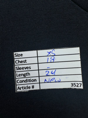 Next® XS | Chest: 18" | Black | T-Shirt | Cotton | 3527 - Genuine Maal