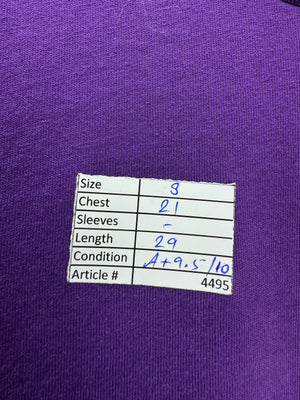 Lyle&Scott® Small | Chest: 21" | Purple | T-Shirt | Cotton | 4495 - Genuine Maal