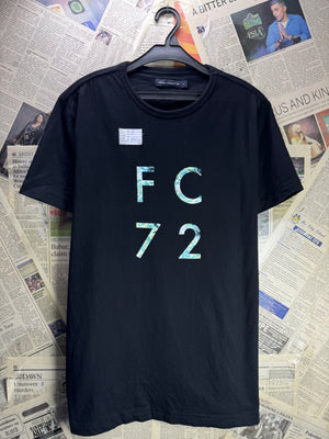 French Connection® Small | Chest: 21" | Black | T-Shirt | Cotton | 4496 - Genuine Maal