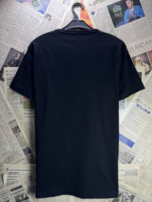 French Connection® Small | Chest: 21" | Black | T-Shirt | Cotton | 4496 - Genuine Maal