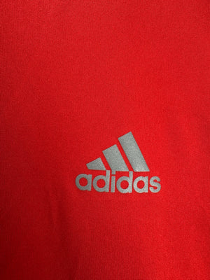 Adi*as® Medium | Chest: 22.5" | Red | Gym Track Suit | Poly - Elastane | 4680 - Genuine Maal