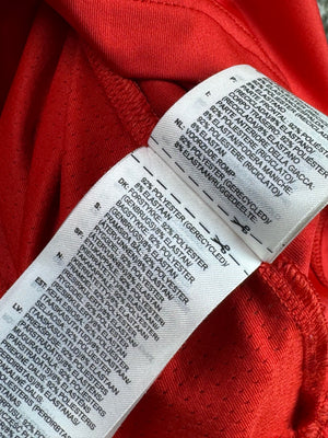 Adi*as® Medium | Chest: 22.5" | Red | Gym Track Suit | Poly - Elastane | 4680 - Genuine Maal
