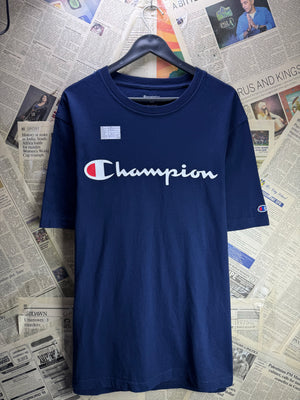 Champion® XL | Chest: 25.5" | Blue | T-Shirt | Cotton | 4918 - Genuine Maal