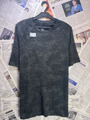 Mark® Small | Chest: 19.5" | Charcoal | Gym T-Shirt | Nylol - Poly | 3723 - Genuine Maal