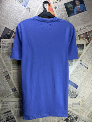 Primark® XS | Chest: 17.5" | Blue | T-Shirt | Poly - Cotton - Elastane | 5116 - Genuine Maal