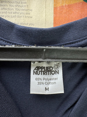 Applied Nutrition® Small | Chest: 20" | Black | T-Shirt | Poly - Cotton | 5124 - Genuine Maal