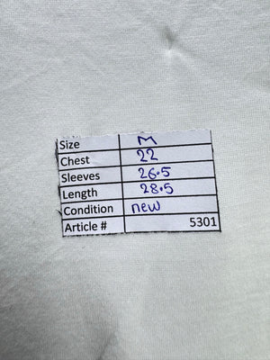 Autograph® Medium | Chest: 22" | White | Fullsleeves T-Shirts | Cotton | 5301 - Genuine Maal