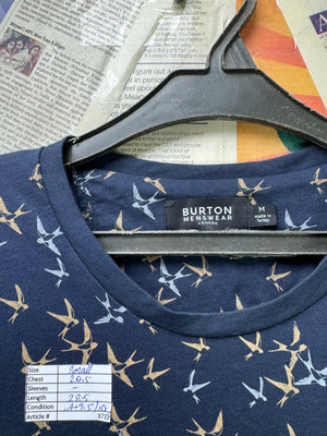 Burton® Small | Chest: 20.5" | Space Blue | T-Shirt | Cotton | 3737 - Genuine Maal