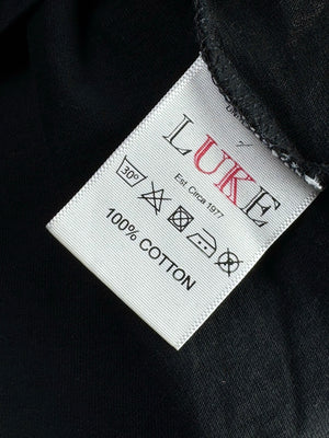 Luke® Small | Chest: 19.5" | Black | T-Shirt | Cotton | 5109 - Genuine Maal