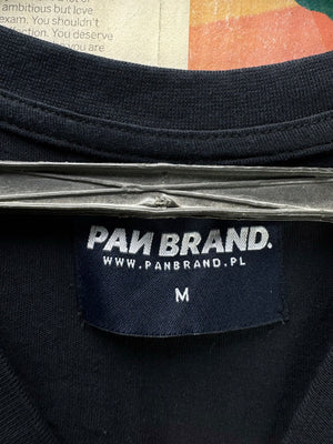 Pan Brand® Small | Chest: 20" | Black | T-Shirt | Cotton | 5101 - Genuine Maal