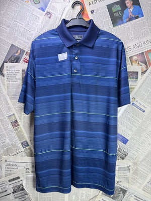 Ben Hogan® Medium | Chest: 21.5" | Blue | Golf Polo | Poly | 3774 - Genuine Maal