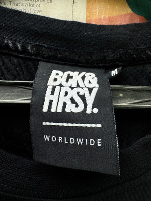 BCK&HRSY.® Small | Chest: 19.5" | Black | T-Shirt | Cotton | 4927 - Genuine Maal