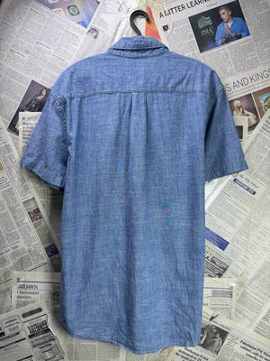 Sonoma® Large | Chest: 23.5" | Blue | Light Denim Shirt | 3966 - Genuine Maal