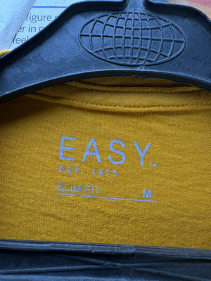Easy® Small | Chest: 19" | Yellow | T-Shirt | Cotton | 5098 - Genuine Maal
