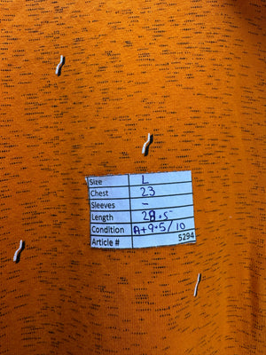 Weens® Large | Chest: 23" | Orange | Polo Shirt | Cotton - Elastane | 5294 - Genuine Maal