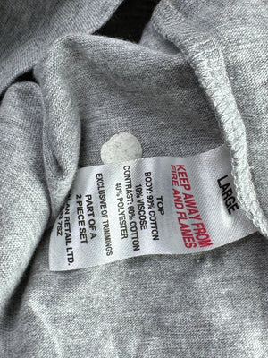 Sleep® Medium | Chest: 22" | Grey | T-Shirts | Cotton - Viscose | 4510 - Genuine Maal
