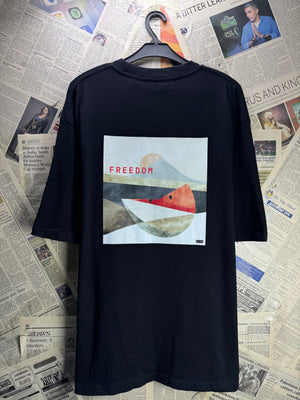 ® Medium | Chest: 24" | Black | T-Shirts | Cotton | 5321 - Genuine Maal