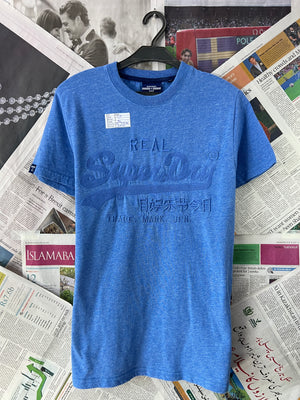 SUPER DRY® Blue | XS | Chest: 17.5" | T75 - Genuine Maal