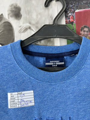 SUPER DRY® Blue | XS | Chest: 17.5" | T75 - Genuine Maal