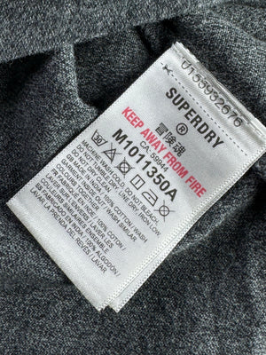 Super Dry® Small | Chest: 19.5" | Grey | T-Shirt | Cotton | 4501 - Genuine Maal
