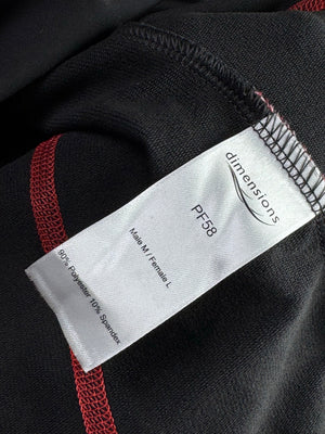 Demensions® Medium | Chest: 20.5" | Black | Long Sleeves T-Shirts | Poly - Spandex | 5306 - Genuine Maal