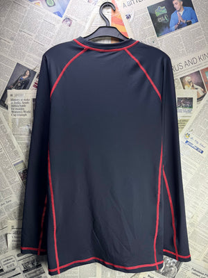 Demensions® Medium | Chest: 20.5" | Black | Long Sleeves T-Shirts | Poly - Spandex | 5306 - Genuine Maal