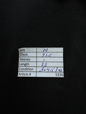 ® Medium | Chest: 21.5" | Black | Polo Shirts | Poly - Spandex | 5336 - Genuine Maal