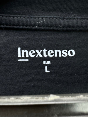 Inextenso® Small | Chest: 21" | Black | T-Shirt | Cotton | 5292 - Genuine Maal
