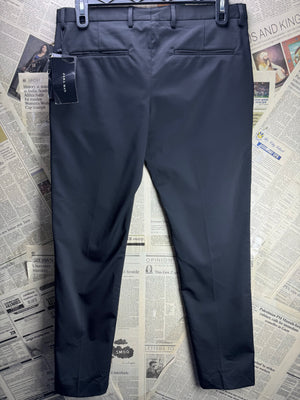 Zara® Waist: 32" | Black | Dress Pants | Poly - Wool - Elastane | 2762 - Genuine Maal