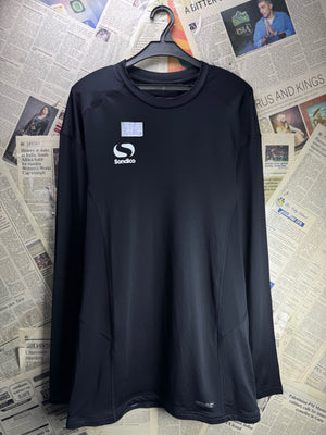 Sondico® Small | Chest: 21" | Black | Sports T-Shirt | Poly - Elastane | 5129 - Genuine Maal
