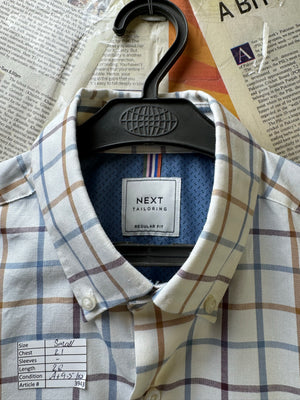 Next® Small | Chest: 21" | Multicolor | Shirt | Poly - Cotton | 3943 - Genuine Maal