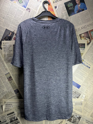 Under Armo*r® Large | Chest: 23" | Grey | Sports T-Shirt | Polyester | 4956 - Genuine Maal