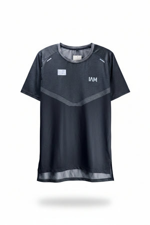 IAM® Small | Chest: 20.5" | Grey | Sports T-Shirt | Poly - Spandex | 5149 - Genuine Maal
